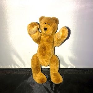 Vintage 1999 The Boyd's Collection Jointed Brown Teddy Bear Plush Swivel Head 9”